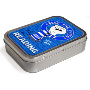 Personalised Reading Football Keep The Faith Tobacco Tin KTF51