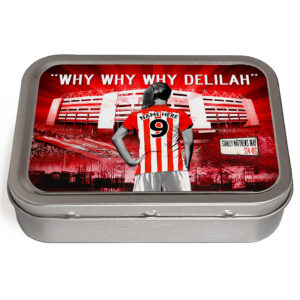 Personalised Stoke City Women's Football Tobacco Tin WF122