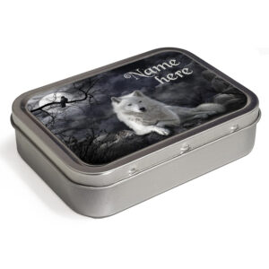 Personalised Wolf Tobacco Tin ST732