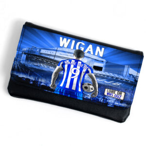 Personalised Wigan Football Tobacco Pouch Gift AF132