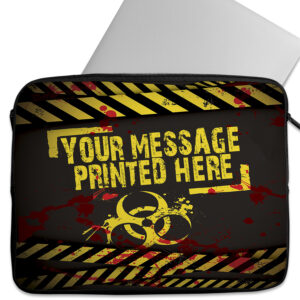 Personalised Zombie Tablet Sleeve Laptop Boys iPad Case ST382