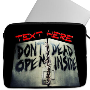 Personalised Zombie Tablet Sleeve Laptop Boys iPad Case KS23