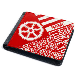 Personalised Arsenal Football Wallet RFW02