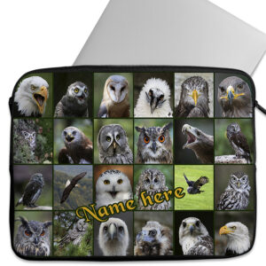 Personalised Birds of Prey Tablet Sleeve Laptop Mens iPad Case SH298