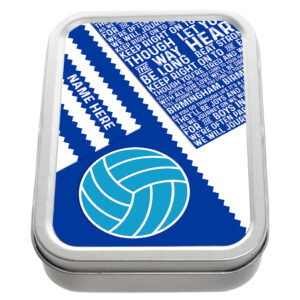 Personalised Birmingham City Football Tobacco Tin RF22
