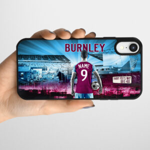 Personalised Burnley Football Gel Phone Case AF27