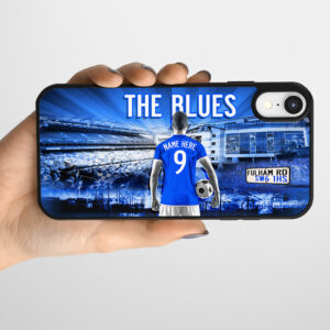 Personalised Chelsea Football Gel Phone Case AF33