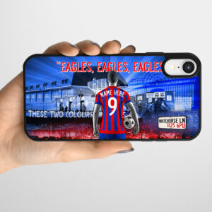 Personalised Crystal Palace Football Gel Phone Case AF41