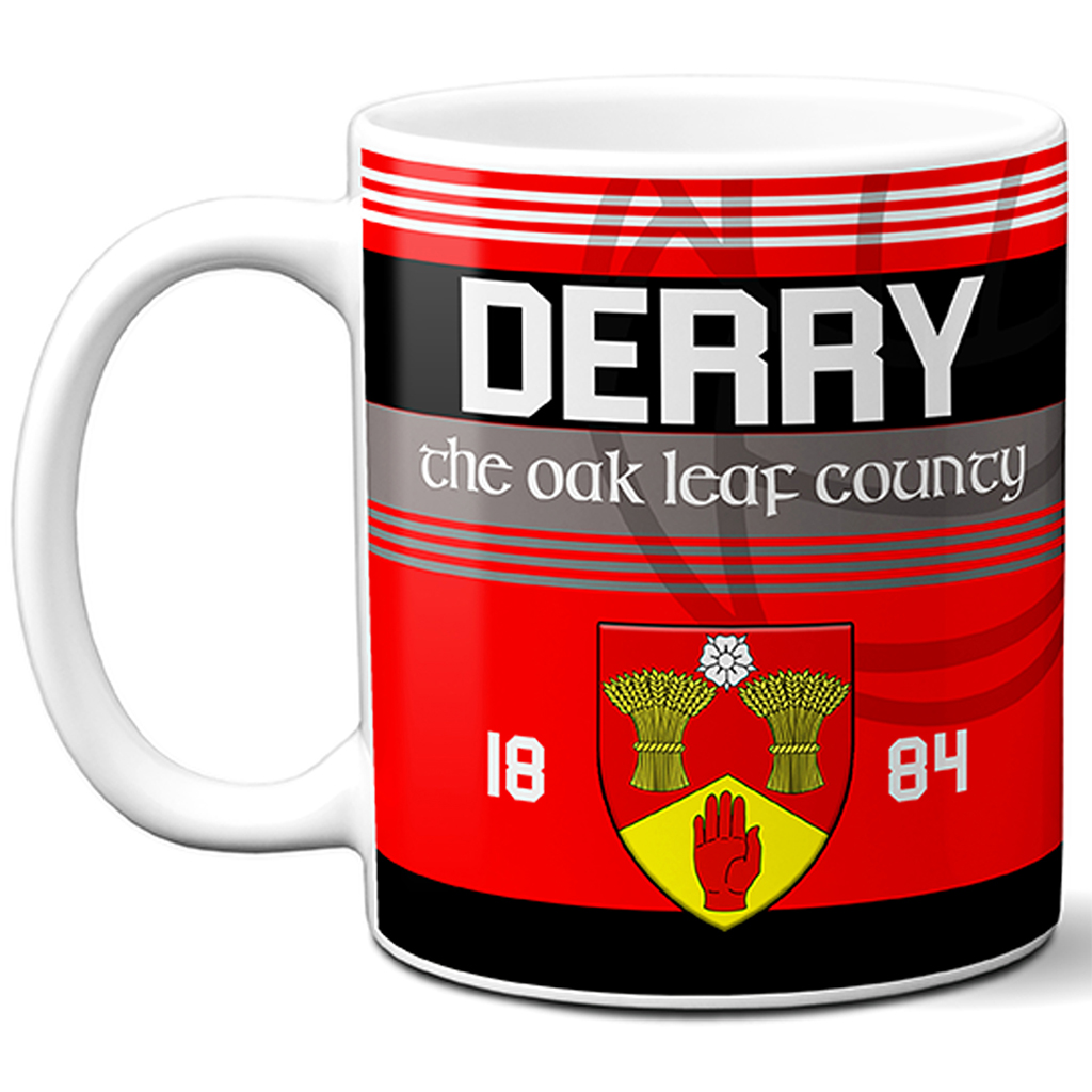 Personalised Derry Gaelic Football Mug GNM05 - Image 3