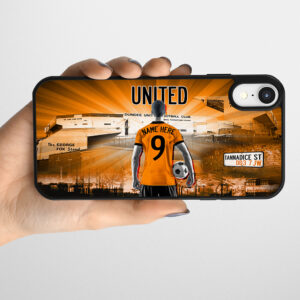 Personalised Dundee UTD Football Gel Phone Case AF47