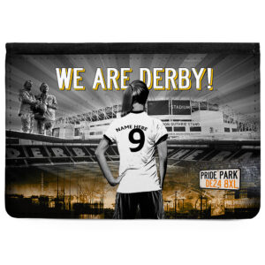 Personalised Derby County Women's Football Passport Case WFP43