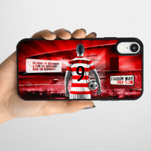 Personalised Doncaster Rovers Football Gel Phone Case AF44