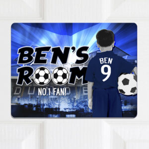 Personalised Dundee FC Football Kids Door Sign CFD62