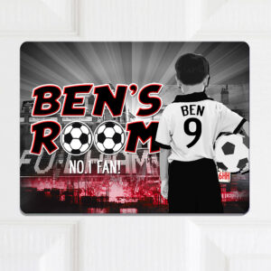 Personalised Fulham Football Kids Door Sign CFD23