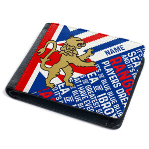 Personalised Glasgow Rangers Football Wallet RFW23