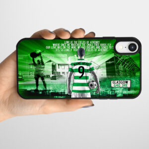 Personalised Glasgow Celtic Football Gel Phone Case AF58