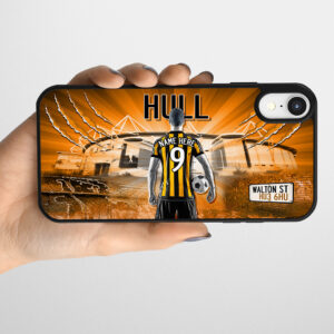 Personalised Hull City Football Gel Phone Case AF66