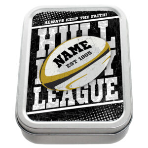 Personalised Hull FC Rugby League Tobacco Tin RP06
