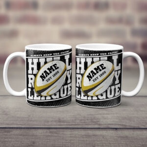 Personalised Hull FC Rugby League Mug RPM06