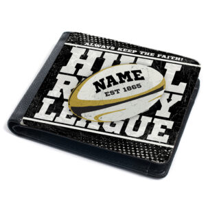Personalised Hull FC Rugby League Wallet RPW06