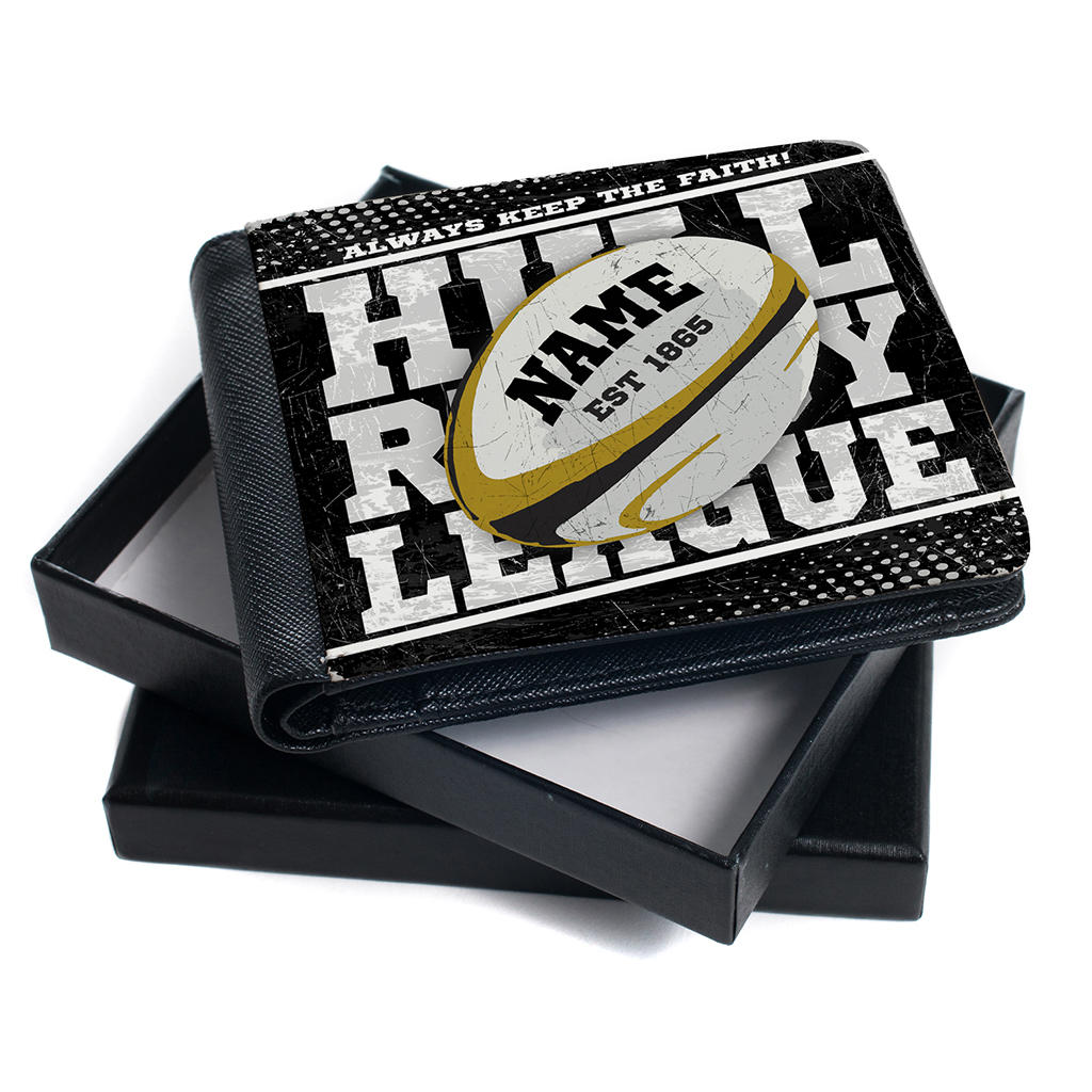 Personalised Hull FC Rugby League Wallet RPW06 - Image 4