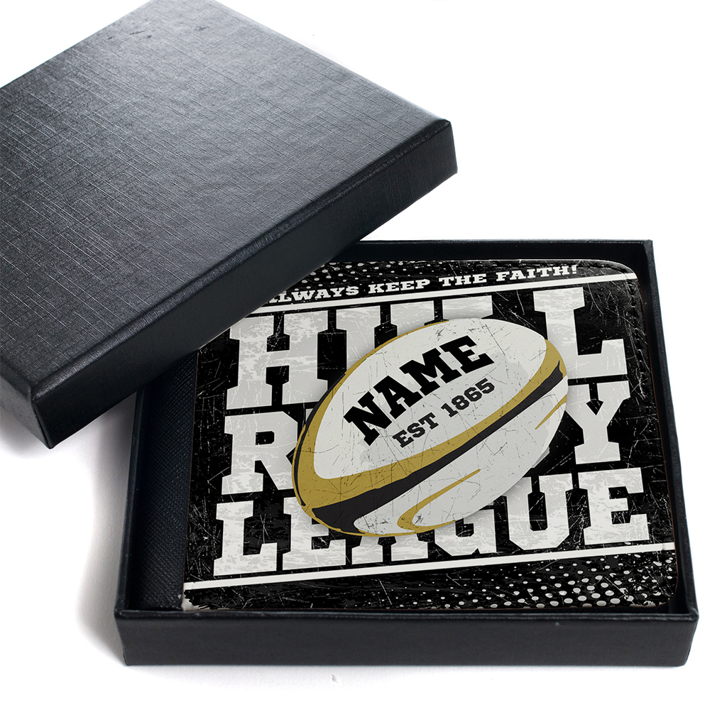 Personalised Hull FC Rugby League Wallet RPW06 - Image 3