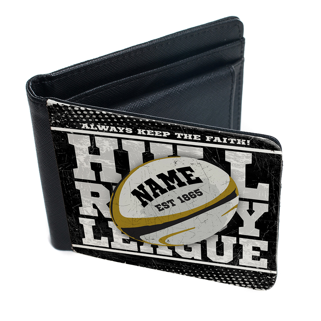 Personalised Hull FC Rugby League Wallet RPW06 - Image 2