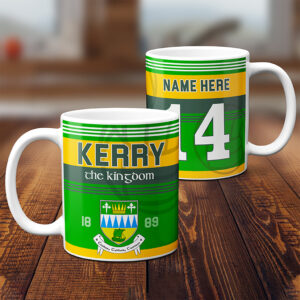 Personalised Kerry Gaelic Football Mug GNM07