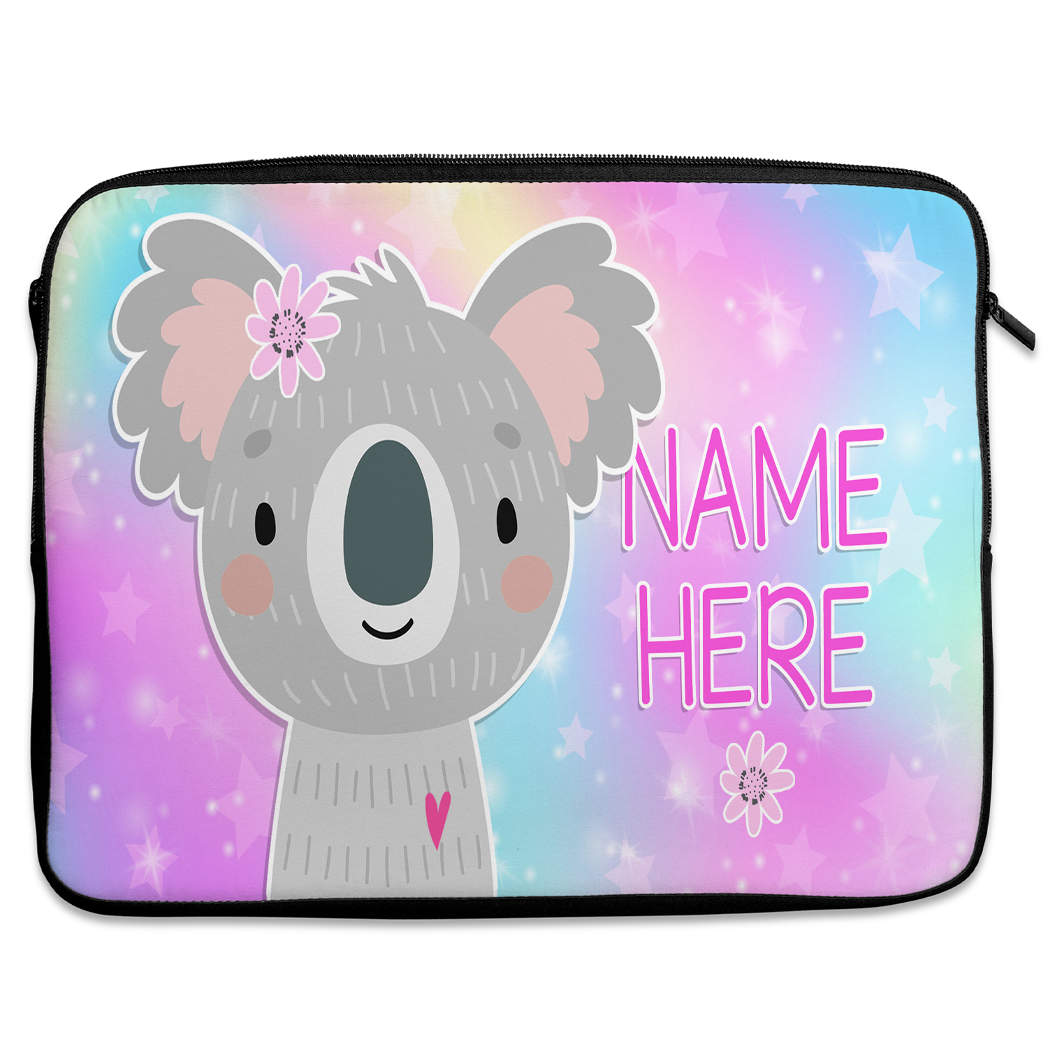 Personalised Koala Tablet Sleeve Laptop Girls iPad Case KKM14