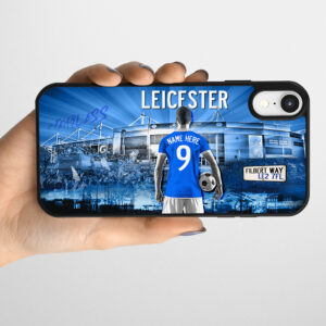 Personalised Leicester Football Gel Phone Case AF73