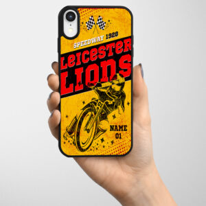Personalised Leicester Lions Speedway Gel Phone Case SP16
