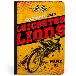 Personalised Leicester Lions Passport Case SP16
