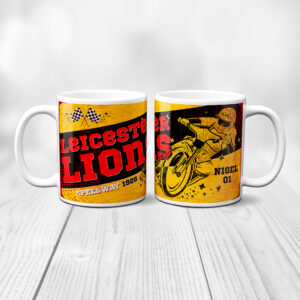 Personalised Leicester Lions Speedway Mug SPM16