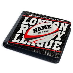 Personalised London Broncos Rugby League Wallet RPW11