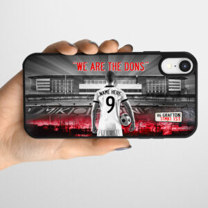 Personalised Milton Keynes Football Gel Phone Case AF87