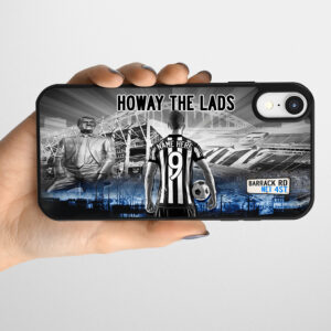 Personalised Newcastle Football Gel Phone Case AF90