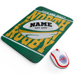 Personalised Northampton Saints Rugby Union Mouse Mat RP28