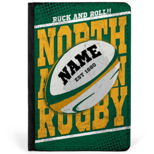 Personalised Northampton Saints Rugby Union Passport Case RP28