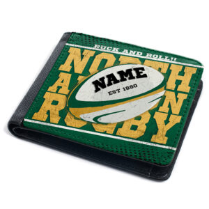 Personalised Northampton Saints Rugby Union Wallet RPW28
