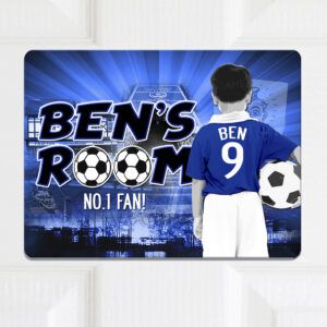 Personalised Portsmouth Football Kids Door Sign CFD45
