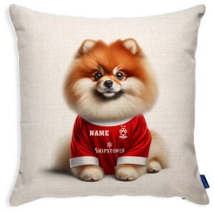 Nottingham Football Pomeranian Dog Cushion Personalised Cover DFC511