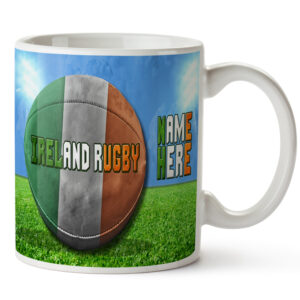 Personalised Ireland Rugby Mug SH139