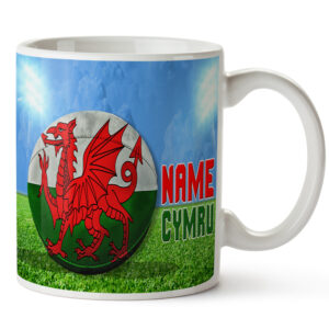 Personalised Wales Rugby Mug SH275