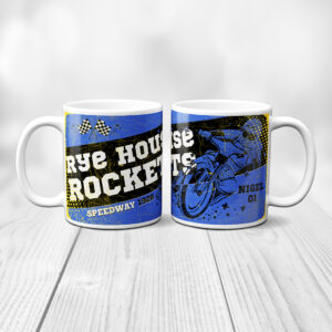 Personalised Rye House Rockets Speedway Mug SPM23