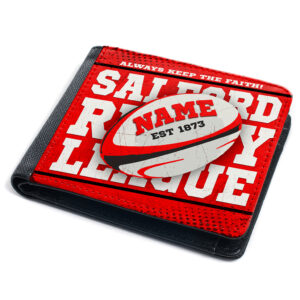 Personalised Salford Rugby League Wallet RPW14