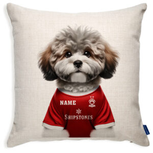 Nottingham Football ShiPoo Dog Cushion Personalised Cover DFC516