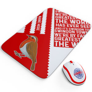Personalised Swindon Town Football Mouse Mat RF19