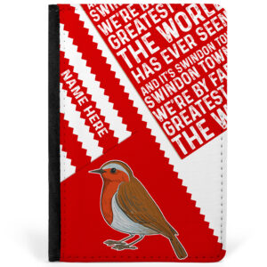 Personalised Swindon Town Football Passport Case RF19