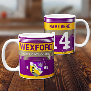 Personalised Wexford Gaelic Hurling Mug GNM21
