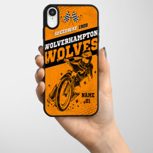 Personalised Wolverhampton Wolves Speedway Gel Phone Case SP29